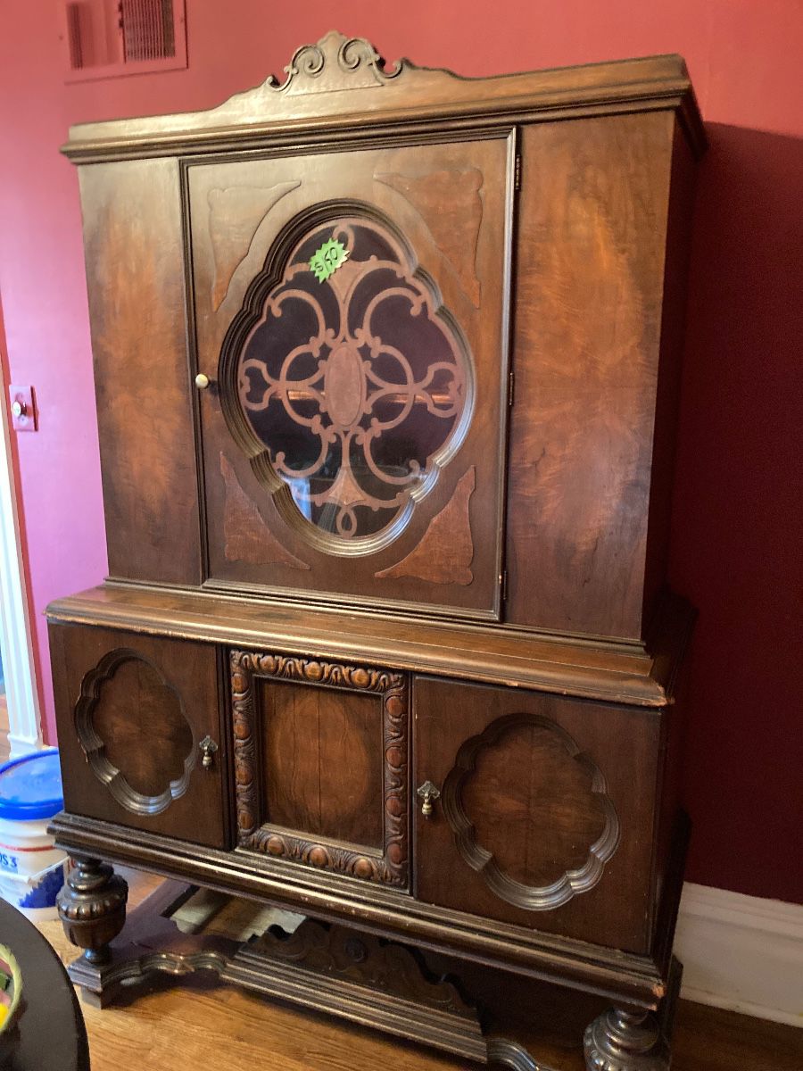 Antique china hutch