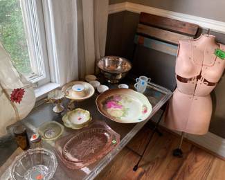 Hand painted china