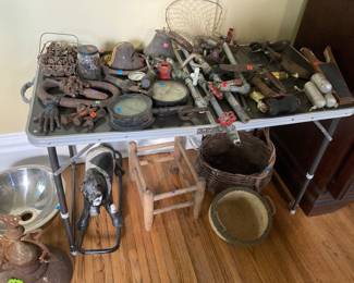 Vintage tools and parts