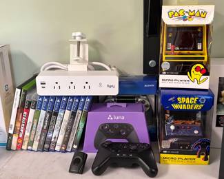 PS3, PS4 Games, Controllers, Micro Player Retro Arcade