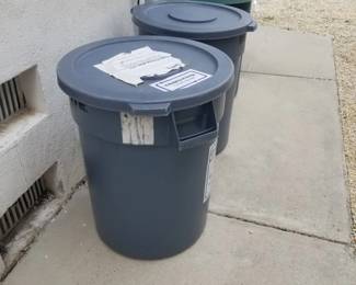 Trash cans