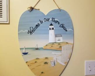 Lighthouse plaque