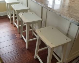 4 bar stools available