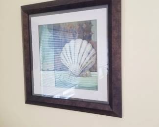 Scallop shell art