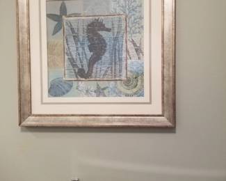Seahorse art
