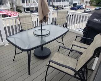 Patio dining set