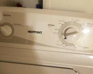 Hotpoint washer & GAS dryer