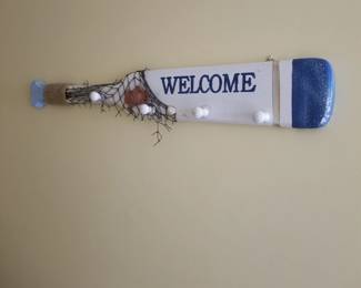 Welcome oar rack