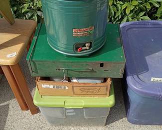 Camping equipment and sleeping bag