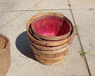 Bushel baskets