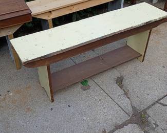 Another vintage bench 40"