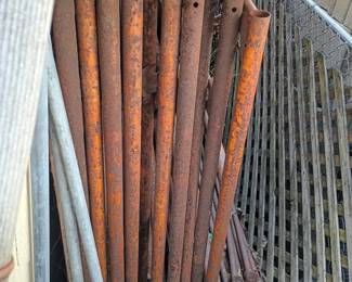 Scaffolding,  steel strong