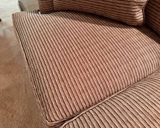 Taylor King "King's Road Collection" three cushion sofa 34"h x 81" long x 34"d   seat height 20"