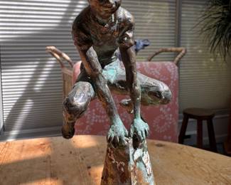 Curtis Jere bronze 12"h 