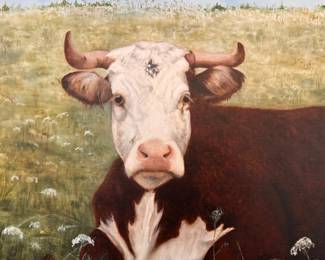 Bonita Mohan oil on canvas      30.5"h x 40"w canvas size