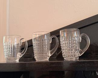 Waterford beer mug 3 pc.