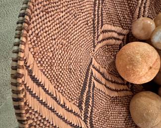 African basket 22" diameter