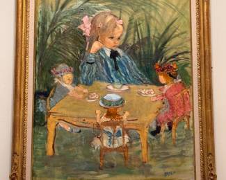 Mary Beich (1917-2002) oil on canvas     42"h x 32"w (canvas size)
