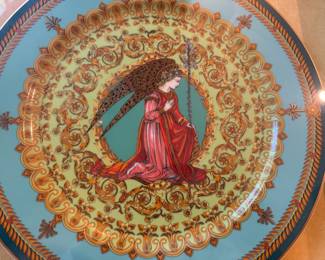 Versace for Rosenthal L' Ange Gabriel 1995 Christmas plate