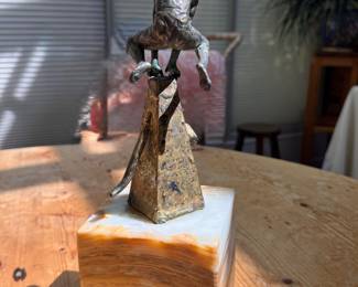 Curtis Jere bronze 12"h 