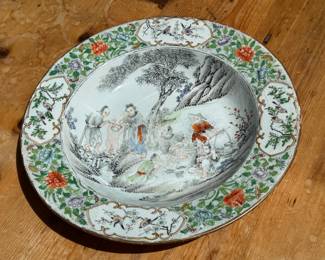 Famille vert dish