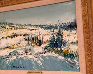 Yolande Ardissone, French (1927- 2024)   11.5"h x 14.5"w 