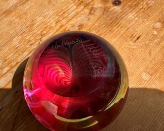 Stuart Abelman paperweight