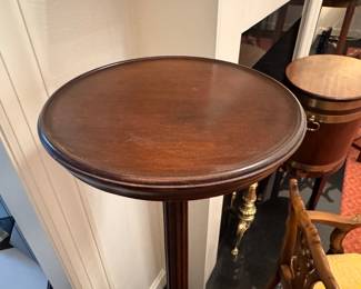 Elegant Mahogany stand 41"h x 11"d 