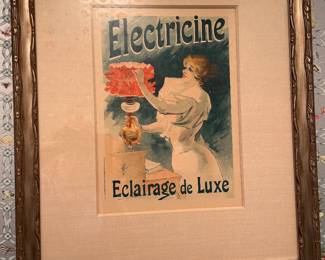 Maitres Affiche Lucien Lafevre lithograph 