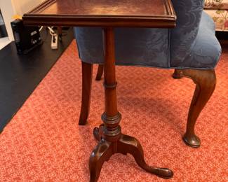Candle stand side table from Caledonian 25"h x 11" square