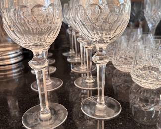 Waterford "Curraghmore" hock glasses 10 pc.  7.5" 