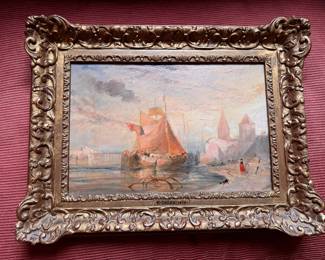 William Callow (1812 - 1908 English)   8"h x 11.5"w sight size 