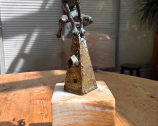 Curtis Jere bronze 12"h 