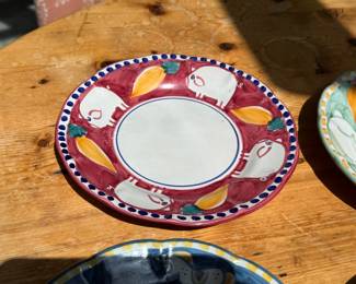 Solimene Vietri salad plates