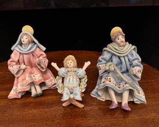 Italian nativity figures from Gumps
