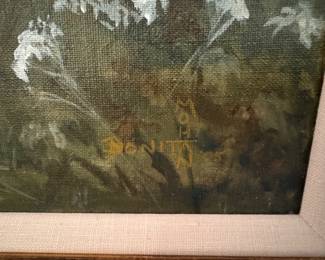 Bonita Mohan oil on canvas      30.5"h x 40"w canvas size