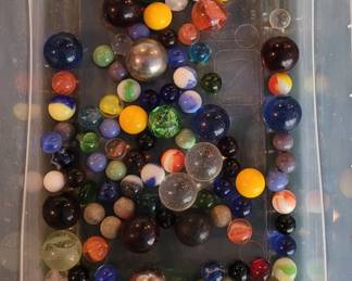 Lot of Vintage Marbles