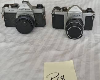 Two Pentax Film Cameras