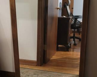 29.5 x 44 Rectangular Wooden Mirror