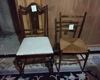 2 Vintage Side Chairs