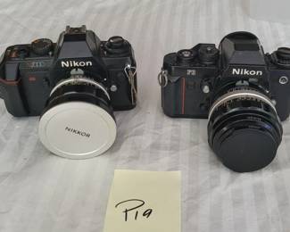Two Nikon Film Cameras
