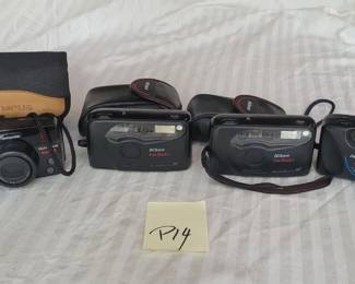 Lot of 4 Cameras