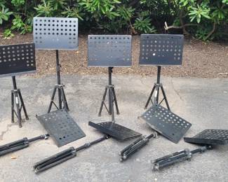 Lot of 8 Music Stands