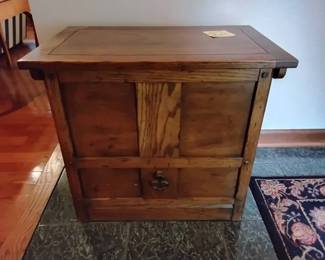 Small Antique Wooden Chest
