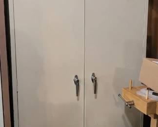 Large Sandusky II Metal Storage Garage Cabinet