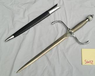 Replica RenaissanceEra Parrying Dagger MainGauche Sword with Holster