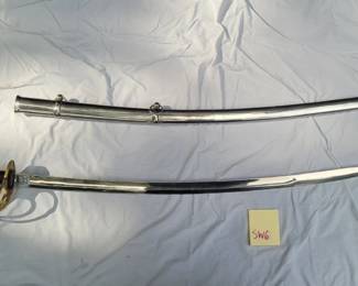 Replica American Civil War Saber Sword with Holster