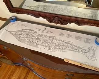 Reproduction Laminated Submarine Boat Nautilus Cutaway Plans