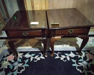 Pair Of Traditional End Tables