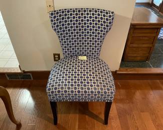 Contemporary Blue Chair
